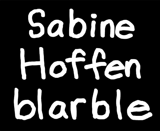 Sabine Hoffenblarble